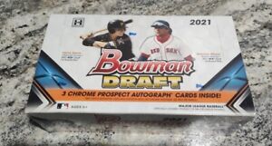 2021 Bowman Draft Baseball Jumbo Hobby Box Sealed - Bryce & Mason Miller, Bibee
