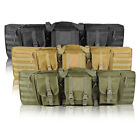 37in Tactical Double Rifle Bag Gun Range Padded Soft Case Short Rifle Carry Bag