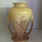 Hull Pottery Vase Matte Glaze Wildflower W-12-9 1/2-Mid Century Modern-Pastel