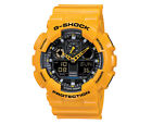 Casio G-SHOCK GA100A-9A XL Standard Analog-Digital Yellow Resin 200m Men's Watch