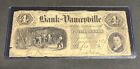 1853 $4 Bank of Yanceyville, NC Obsolete Currency (Haxby NC-105 G4; P-1550) Note