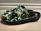 Oofos Oocloog Limited Edition Jungle Camo Clogs Mens Size 10 Woman’s 12