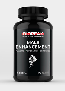Biopeak Male Enhancement bio peak male supplement 90Caps New last longer BiggerD