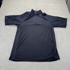 Condor Tactical T-Shirt Mens XL Black Zipper Pocket Ripstop 1/4 Zip