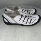Privo by Clarks Women's White Leather Comfort Sneaker Shoe 75336 Size 8.5/8 READ