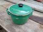 Vintage? Le Creuset? Green Cast Iron Cuisine Royale France 22 Double Boiler Pot