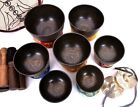 Tibetan Singing Bowl Set Of Seven - Chakra Healing , deep Sound , relaxation