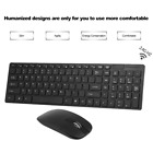 K-06 2.4G Wireless Keyboard and Mouse Combo Computer Keyboard with Mouse Black