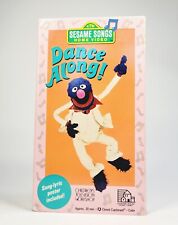 Sesame Songs Home Video Dance Along (VHS 1990) GDC Tested! Grover Sesame Street