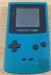 Nintendo Game Boy Color CGB-001 - Teal Blue - 100% OEM FPOR For Parts Repair
