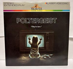 Poltergeist 1982 Movie Laserdisc Stereo Extended Play, VG+