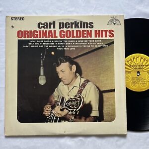 New ListingCARL PERKINS Original Golden Hits LP SUN RECORDS 111 1969 Rockabilly! Blue Suede