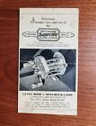 Vintage Pflueger Supreme Fishing Reel INSTRUCTIONS MANUAL No. 1573 with Ad