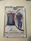 5/15 AIDAN HUTCHINSON RUBY Rookie 2 Color Patch On Card AUTO 2022 Flawless RPA