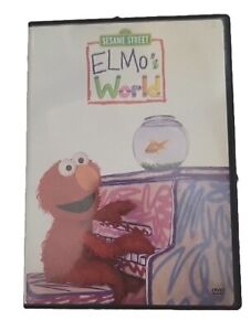 Sesame Street Elmos World DVD-Very Rare Dust Cover-SHIPS N 24 HOURS