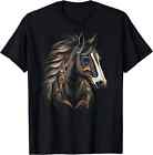 HOT SALE! Horse Tribal Abstract Native American Graphic T-Shirt S-5XL