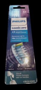 Philips Sonicare C3 Premium Plaque - Electric Toothbrush Heads - 4 Pieces...