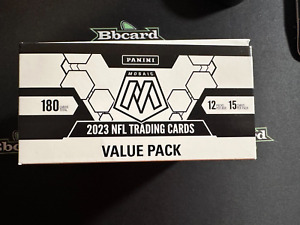 2023 Panini Mosaic Football Jumbo Value Factory Sealed Box （fat pack ）