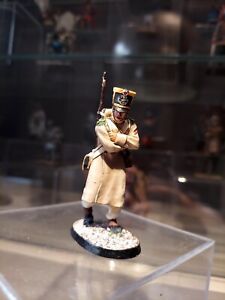 St. Petersburg 54 mm toy soldiers painted French light infantry 1815 Waterloo