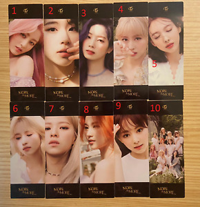 TWICE - MORE & AND MORE - Official Preorder Bookmarks! (US SELLER + TRACKING)
