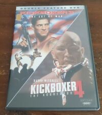 Kickboxer 3 The Art of War / Kickboxer 4 The Aggressor, Good DVD, Sasha Mitchell
