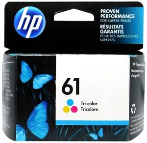 HP #61 Color Ink Cartridge 61 CH562WN NEW GENUINE
