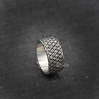 Mens Stainless Steel Celtic Knot Braided Wedding Band Ring Size 7-15 Gift