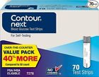 70  Contour Next Glucose Test Strips - 70 Ct.  Exp. 02/2025