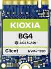 NEW KIOXIA SSD 512GB BG4 M.2 2230 KBG40ZNS512G FOR STEAM DECK MICROSOFT SURFACE