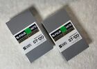 Lot Of 2 📼 FUJI H471S S-VHS ST-60 Master Quality Double Coating Tape NEW SEALED