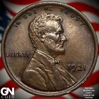 1921 P Lincoln Cent Wheat Penny Y2812