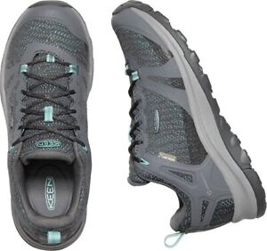KEEN Terradora II Waterproof Hiking Trail Shoes Women's Size 9 $165 Steel Grey