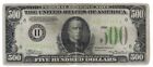 U.S. - Series of 1934 $500.00 Federal Reserve Note