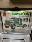 AMT MOVIN ON KENWORTH TRUCK TRACTOR MODEL KIT 1:25