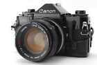 【EXC+5】 Canon A-1 35mm SLR Film Camera  FD 50mm f1.4 S.S.C SSC Date Back A Japan