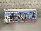 SPRI Home Gym Kit- Push Up Bars, Ab Wheel, Jump Rope, Resistance Tube