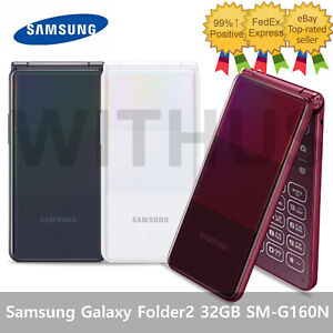 Samsung Galaxy Folder2 32G SM-G160N Unlocked LTE 2021.ver (Grey/White/Red)