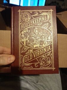 Excellent Condition Housekeeping in Old Virginia 1965 Reprint W/Original Guide