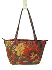 Sakroots Burnt orange floral shoulder Bag handbag Double handles