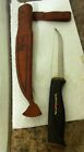 Vintage Finland 1967 Normark Hunting Knife w/ Leath Sheath