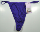 Vintage Vassarette Satin Feel Signature Waist Thongs Panties Size 7 Large NWT