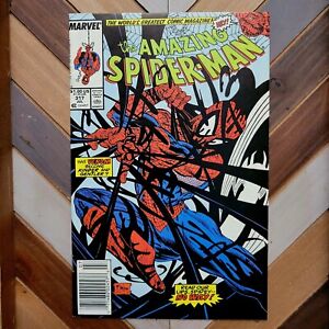 Amazing Spider-Man #317 VF (Marvel 1989) VENOM + THING | McFarlane Cover & Art!