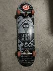 Black Label Adam Lethal Alfaro Skateboard Complete Gray And Black
