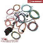22 Circuit Wiring Harness Street Hot Rat Rod Custom Wire Kit XL WIRES Universal