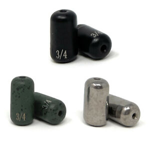 Reaction Tackle Tungsten Barrel Weights for Fishing Sinkers for Carolina Rig