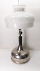 1925 ANTIQUE COLEMAN QUICK LITE KEROSENE LANTERN LAMP & MILK GLASS SHADE