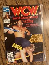 WCW: WORLD CHAMPIONSHIP WRESTLING #2 (1992) VF+ Photo Cover