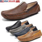 Men's Driving Moccasins Loafers Classic Slip on Lightweight Shoes Size 6.5-15 US