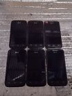 LOT OF 6 SAMSUNG GALAXY RUGBY PRO (AT&T)  UNTESTED