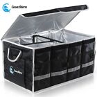 CasaAdora Heavy Duty Insulated fully Collapsible waterproof Car Trunk Organizer